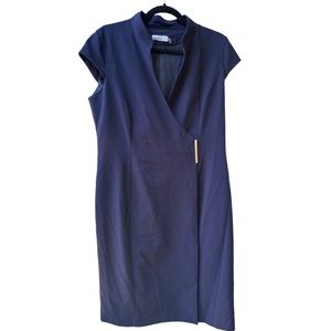 Calvin Klein Navy Blue Dress